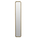 Full Length Mirror With AntiqueMetal Frame, Long Mirror For Hallway Living Room Bedroom Bathroom - Gold