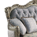 Miliani - Sofa With 5 Pillows - Fabric & Antique Bronze