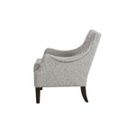 Button Tufted Accent Chair Vintage Style