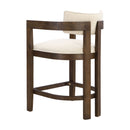 Contemporary Upholstered Counter Stools Set