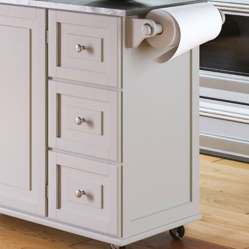 Dolly Madison - Kitchen Cart - Wood - White