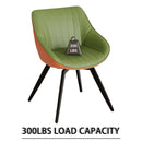 Round Dining Table Set With Tulip Design And 2 Chairs