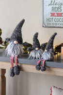 Christmas Gnomes Decorations, Christmas Table Home Ornaments For Holiday Party Gifts (Set of 4) - Gray
