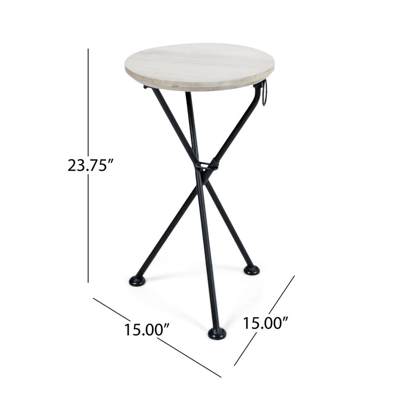 Modern Versatile Accent Table - Light Gray