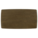 Ottowa - 7 Piece Rectangular Wood Dining Room Table Set - Brown