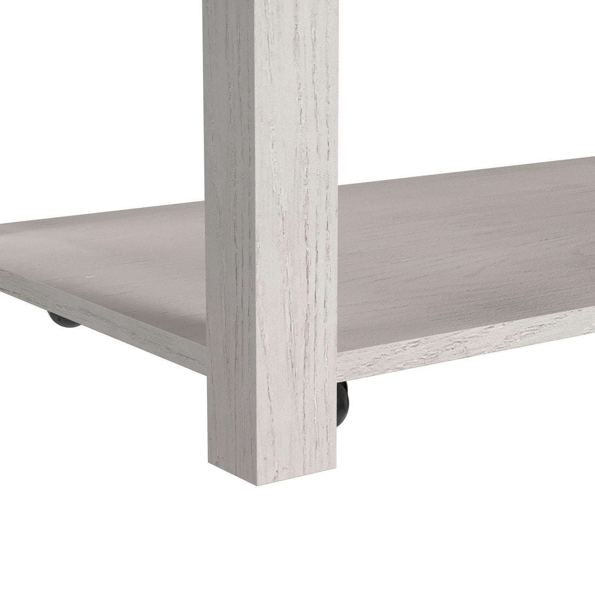 Avalanche Coffee Table in Antique White by Elements International, view 6