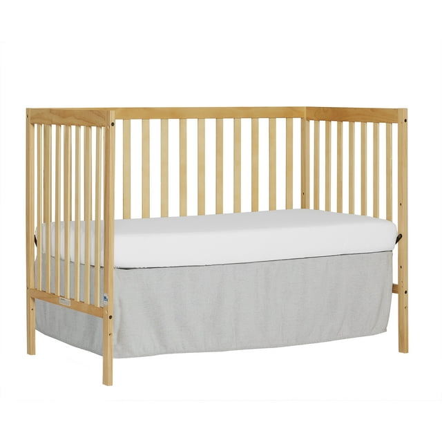 Crib 5 In 1 Convertible, Converts From Baby Crib To Toddler Bed, Fits Standard Full Size Crib Mattress