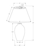 Lighting, Table Lamp, Ceramic, Modern - Black