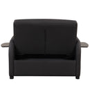 Versatile Pull Out Sofa Sleeper 3 In 1 With Wing Table & USB Charge, Compact Design