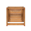 Ashwell - Acacia Wood Side Table - Teak