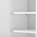 Sleek And Modern Shoe Cabinet With Adjustable Shelves, Space Saving Design