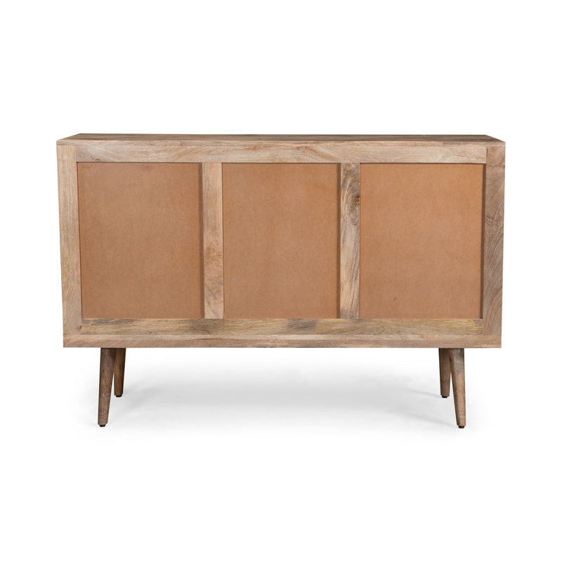 3 Drawer Sideboard With 2 Doors (KD Legs) - Natural