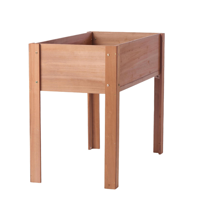 Raised Garden Bed With Legs, Elevated Planter Box For Outdoor Plants