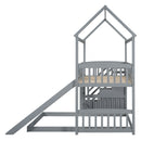 House Bunk Bed With Slide