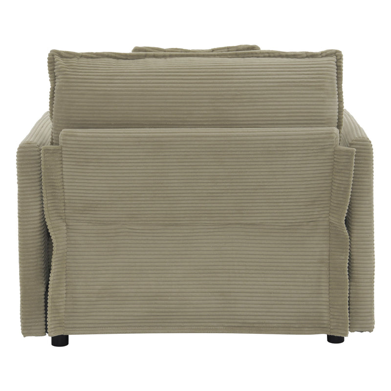 Modern Modular Sofa With Side Storage Pockets For Living Room