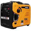 Super Quiet Inverter Generator 5.5Kw Portable Electric & Remote Start Aluminum, 224Cc 4 Stroke