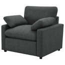 Collins - Upholstered Power Recliner Chair