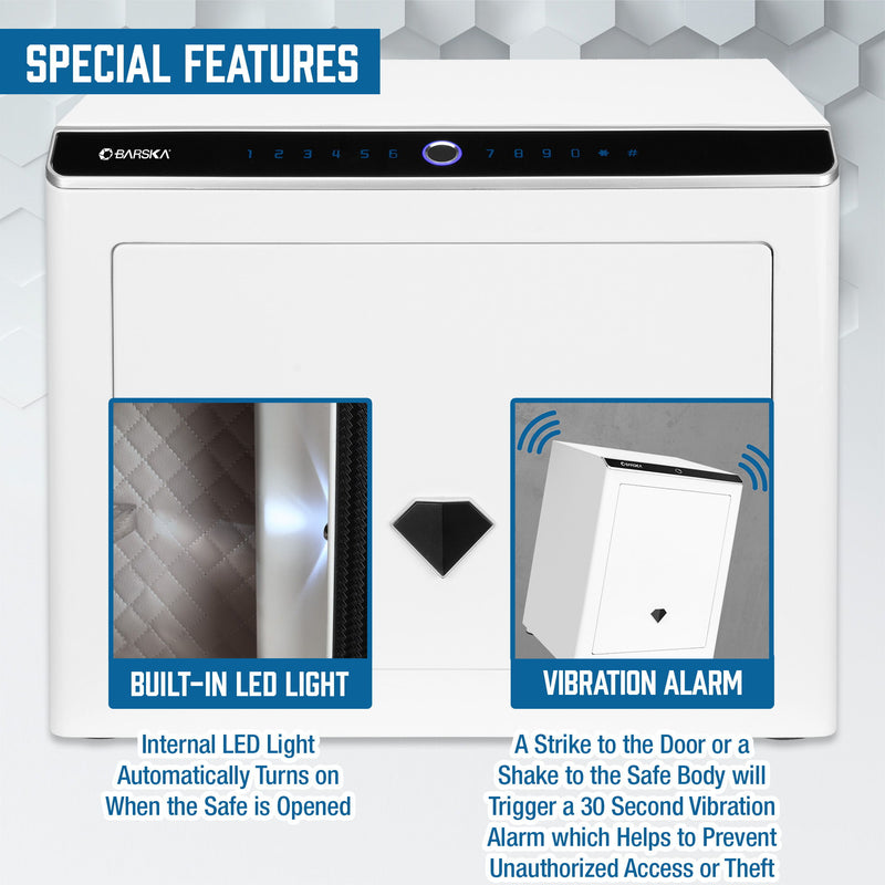 Diamond Touchscreen Biometric Keypad Security Safe