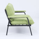 Modern Metal Frame Sofa With Sponge Filling For Compact Spaces And Versatile Use