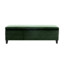 Glouster - Storage Ottoman - Retro Green