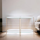 Veises - Accent Table - Champagne - Atlantic Fine Furniture Inc