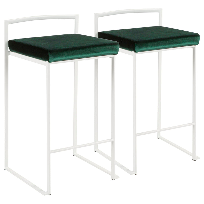 Fuji - Simple Elegance, Contemporary Stackable Counter Stool