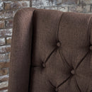 Sophisticated Tufted Dining Chair With High Back Design