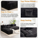 Cloud Sectional Sofa Upholstered Couch Free Combined Sofa