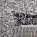 Guros - 8' X 10' Medallion Indoor / Outdoor Area Rug - White / Ivory