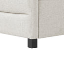 Elegant Daybed With Trundle Upholstered Tufted Sofa Bed