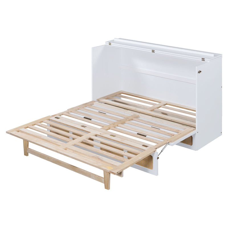 Classic Stylish Murphy Bed With Large Drawers