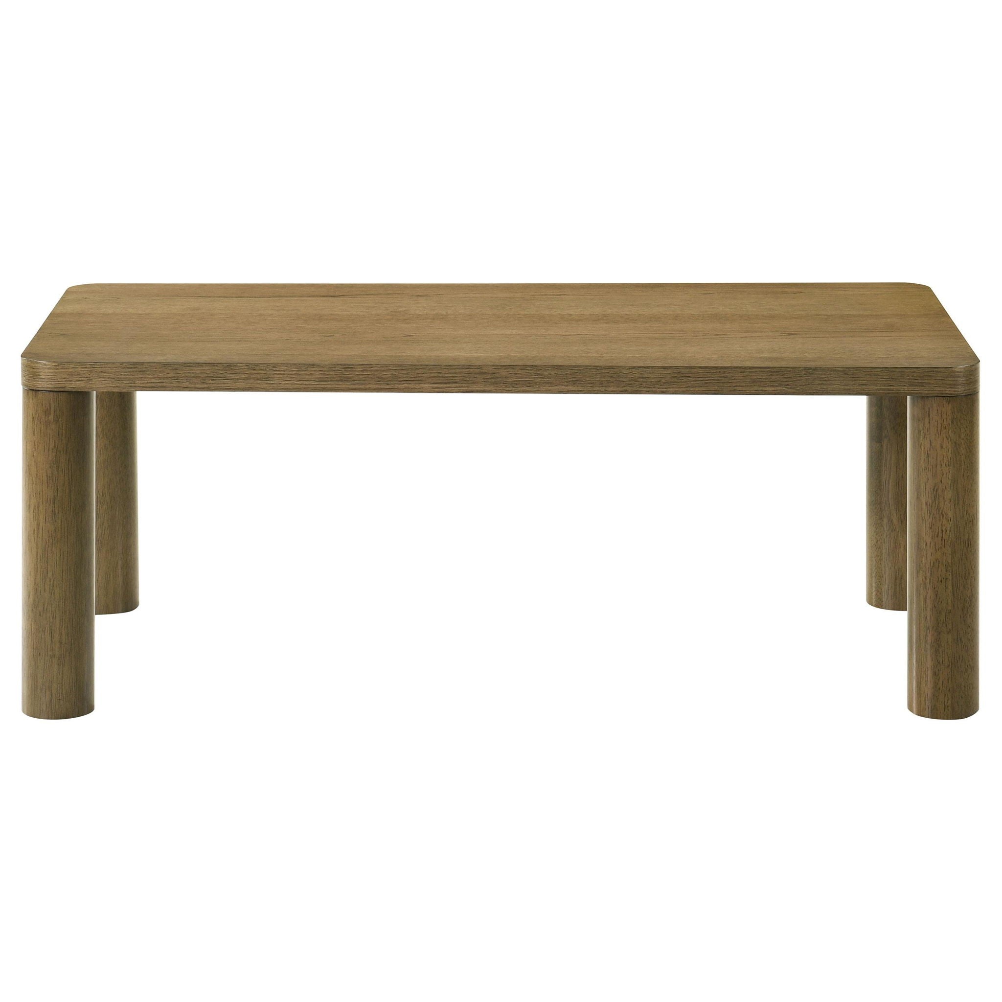 Castlewood 3-piece Cocktail Coffee Table Set Brown Oak - Atlantic Fine Furniture Melbourne FL