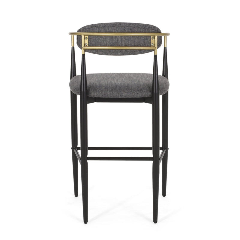 Counter Height Upholstered Barstools (Set of 2)