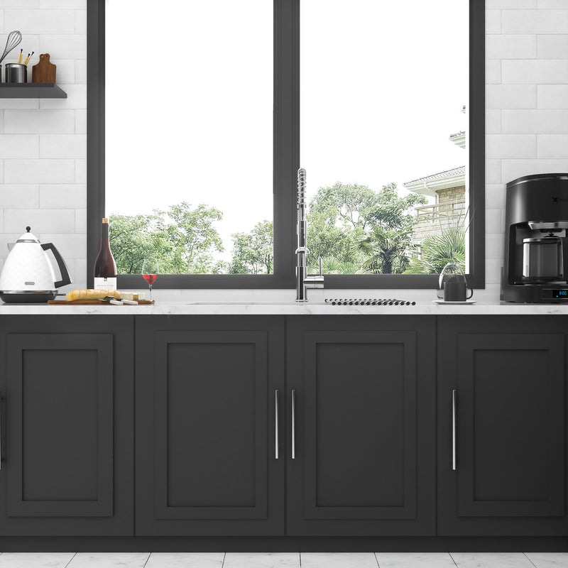 Modern Double Bowl Undermount Kitchen Sink 50 / 50 Design Stainless Steel