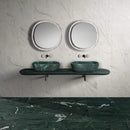 Bathroom Vessel Sink With Wavy Design