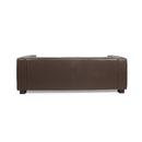 Contemporary 3 Seater Sofa With Tuxedo Design