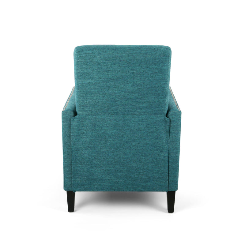 Kiersten - Contemporary Fabric Pushback Recliner