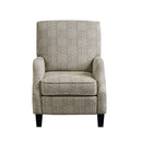 Hoffman - Push Back Recliner - Beige Multi