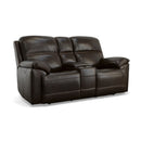 Jackson - Power Reclining Loveseat With Console & Power Headrests