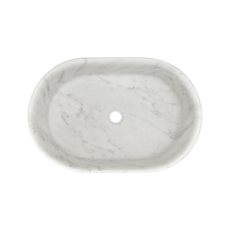 Bathroom Vessel Sink, Semi Polished Surface