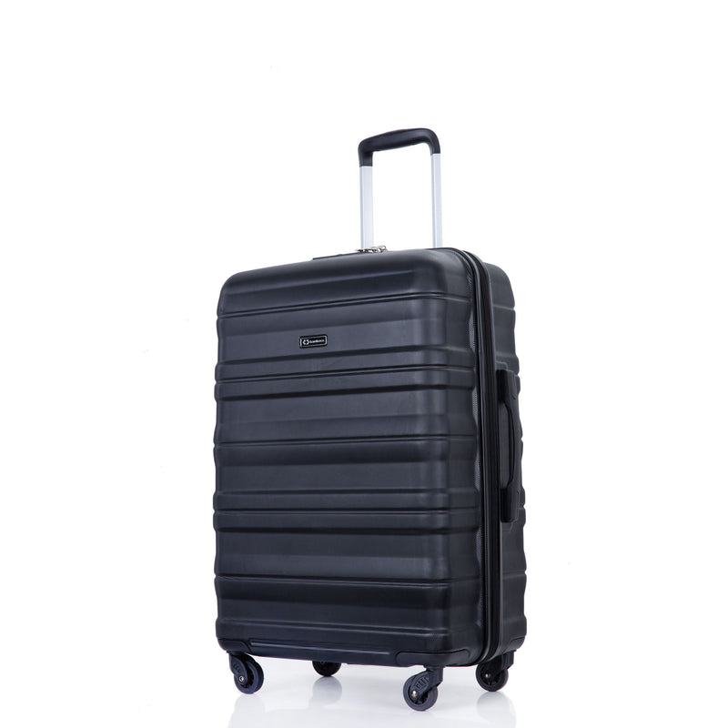Expandable 3 Piece Luggage Sets Lightweight & Durable Suitcase, Spinner Wheels, Tsa Lock