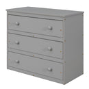 Loft Low Study Bed With Cabinet, Shelves And Rolling Portable Desk, Multiple Functions