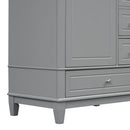 Freestanding Bathroom Vanity With Sink, Soft Close Door, 3 Drawers