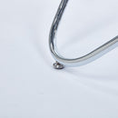 Metal Leg Dining Table With Tempered Glass Top