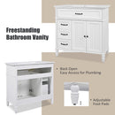 Bathroom Vanity With Sink, Freestanding Cabinet & Drawers