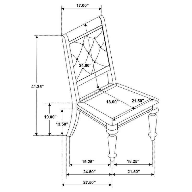 Bling Game - Rectangular Dining Set