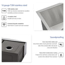 Farmhouse Double Bowl Sink With 50/50 Layout