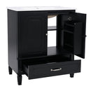 Bathroom Vanity With Sink, Soft Closing Door, Multi Functional Storage