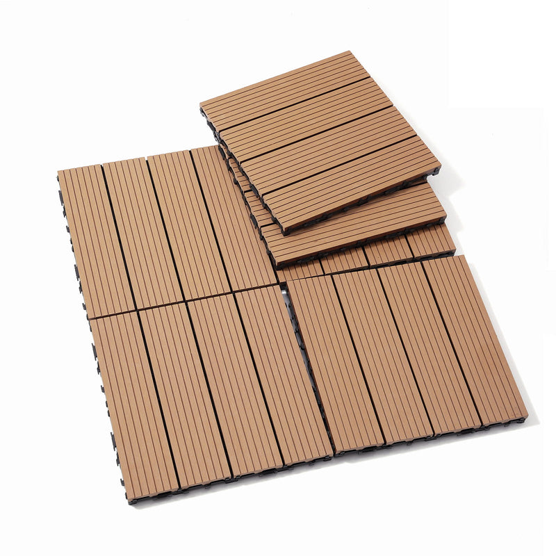 Composite Deck Tiles, Resist Rust, Water, Weather