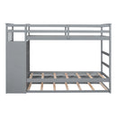 Bunk Bed With Trundle And Staircase